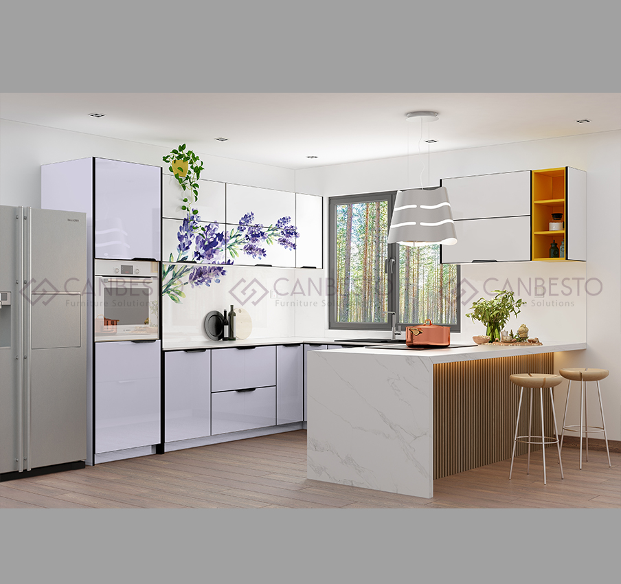 Canbesto: Tủ bếp nhôm kính, thiết kế nội thất tại Biên Hòa - Đồng Nai.