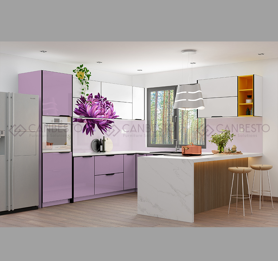 Tủ bếp nhôm kính, tủ bếp, tủ bếp đẹp tại Biên Hòa - Đồng Nai.